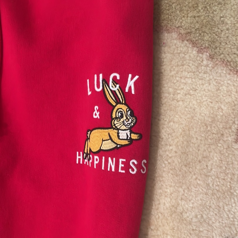 Hollister ultra high-rise sweatpants - red flare Xs - Picture 2 of 5